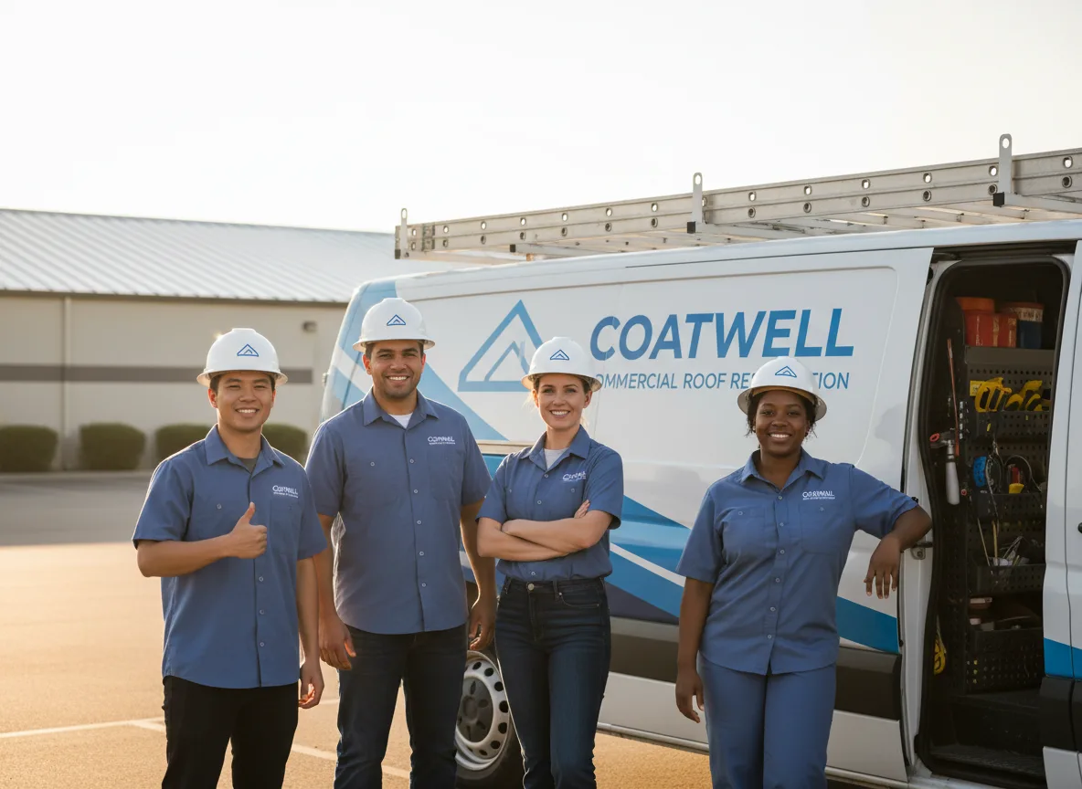 Commercial roof coating company in Cerrillos, NM